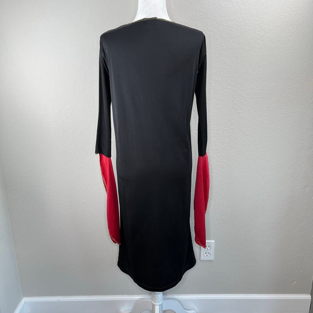 Rubies Halloween Costume Cosplay Black Red Gothic Vampiress Dress Adult Large - Picture 12 of 12